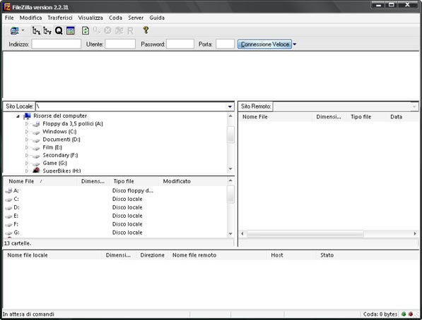 filezilla