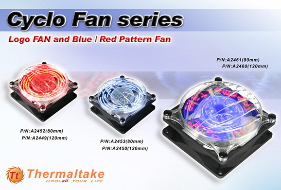 Cyclo Fan Series la nuova famiglia di ventole da thermaltake