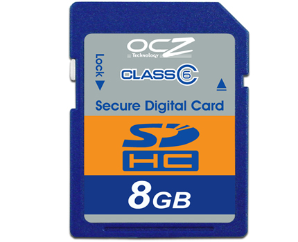   OCZ SD-HC card
