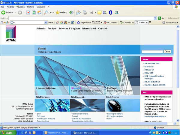 home page rittal